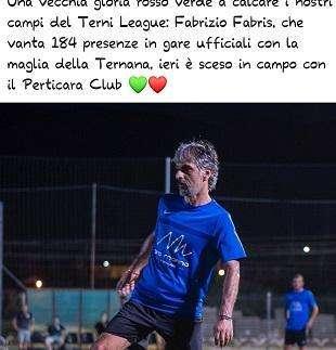 Fabris, dalla Ternana al Terni League. L'ex rossoverde torna in campo