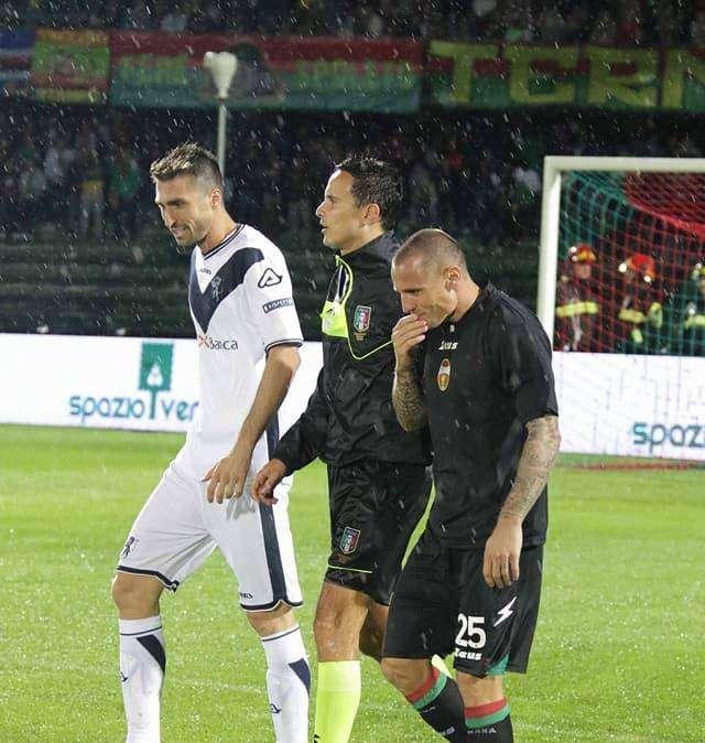 CdU - Ternana-Brescia: ha vinto la pioggia