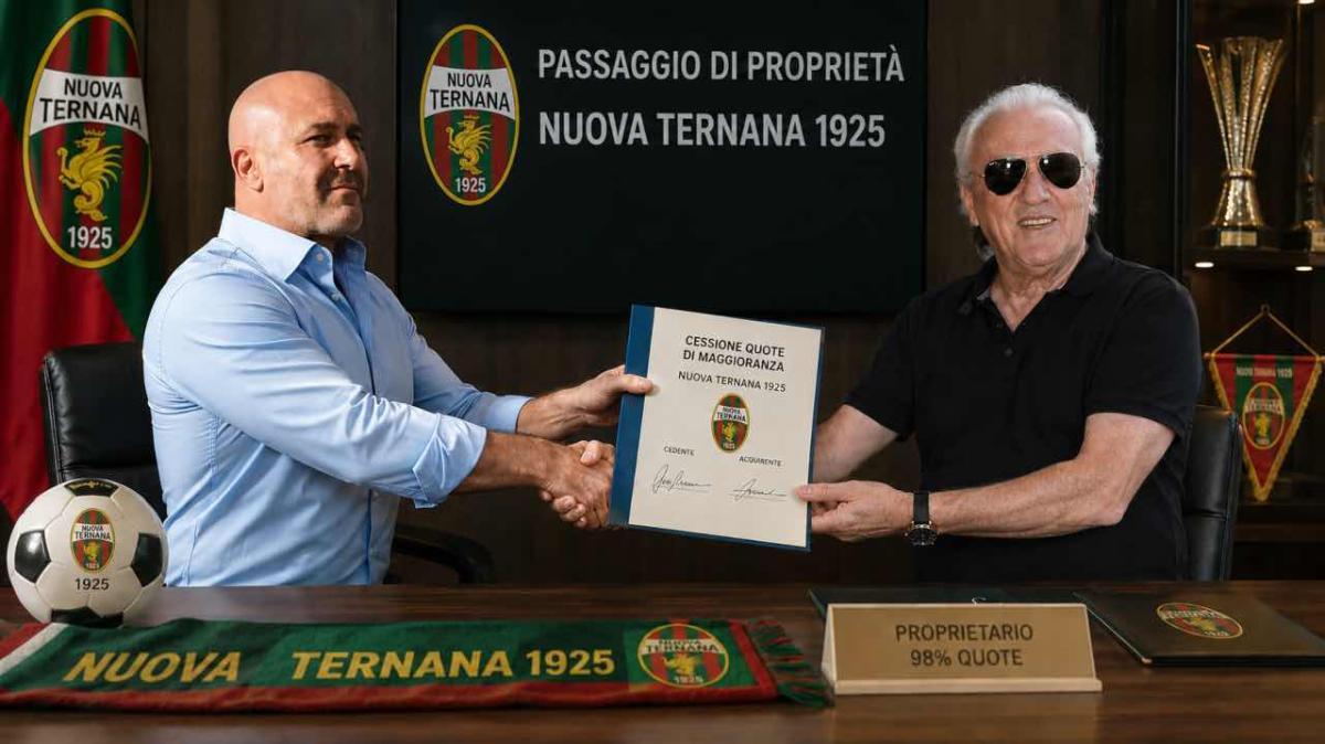 Bandecchi lascia, Fedeli si prende la Nuova Ternana 1925