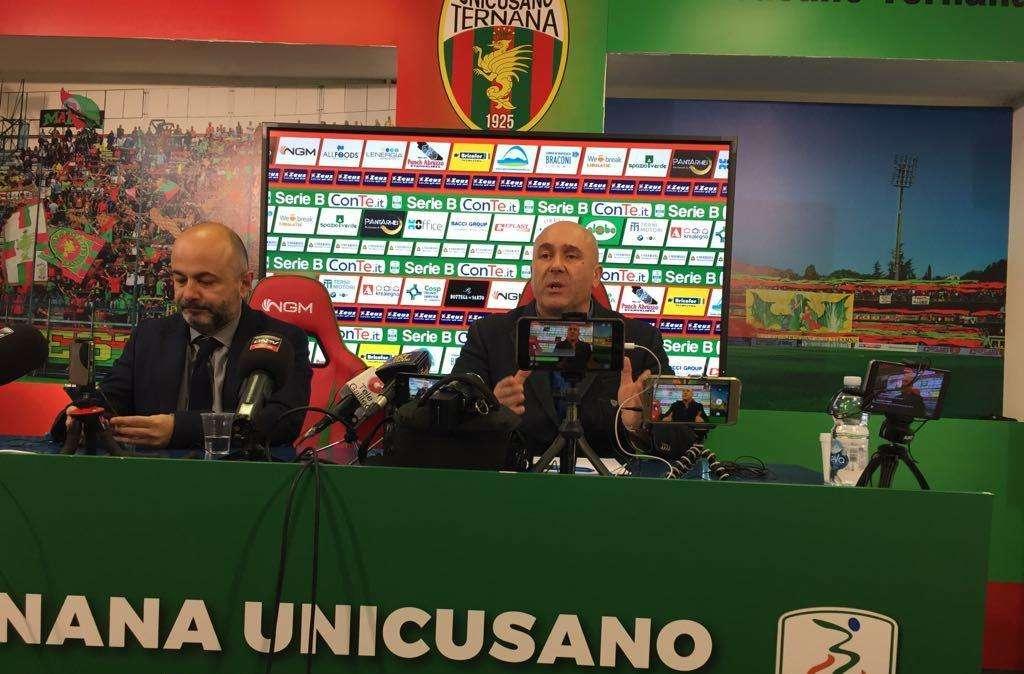 Ternana - Bandecchi e De Canio, la condivisione di un progetto