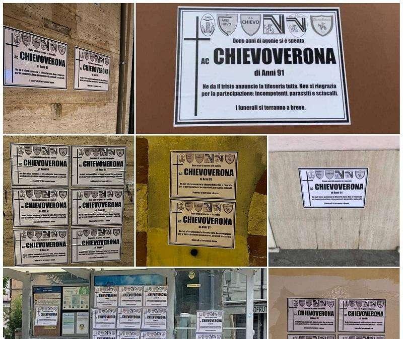 Chievo fuori dalla B, gli ultras: "Hanno cancellato 91 anni. Ma non ci toglieranno l'orgoglio"