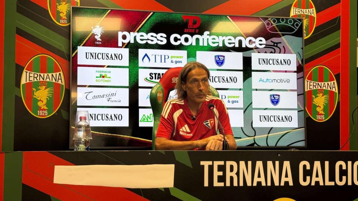 RIVIVI - Ternana-Follonica Gavorrano 1-1, la conferenza stampa di Manni
