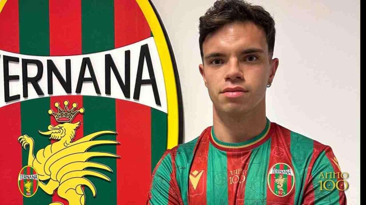 Angelo Ndrecka giocatore Ternana Calcio - Foto Ternana Calcio