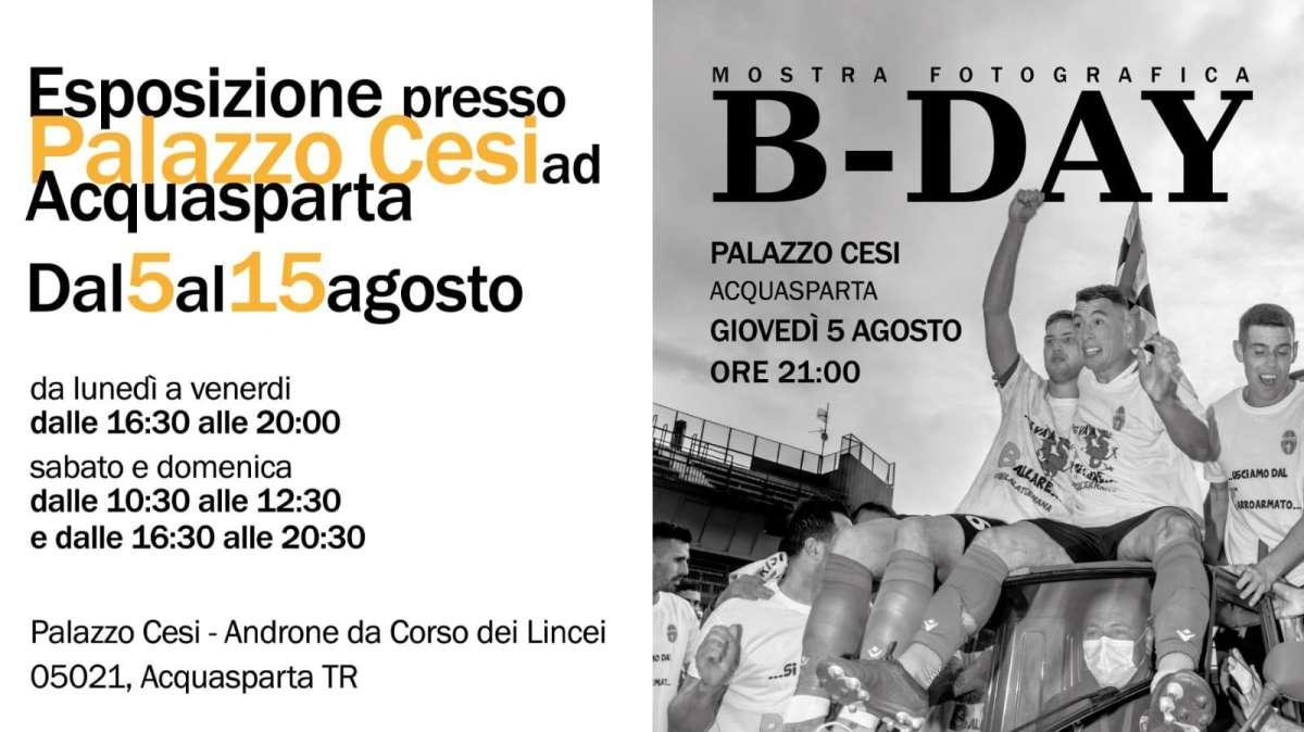 "B-DAY", ecco la mostra fotografica sulla promozione della Ternana