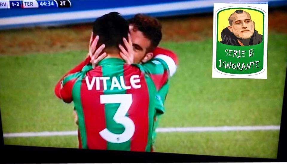Serie B Ignorante scherza sull'esultanza di Palumbo e Vitale