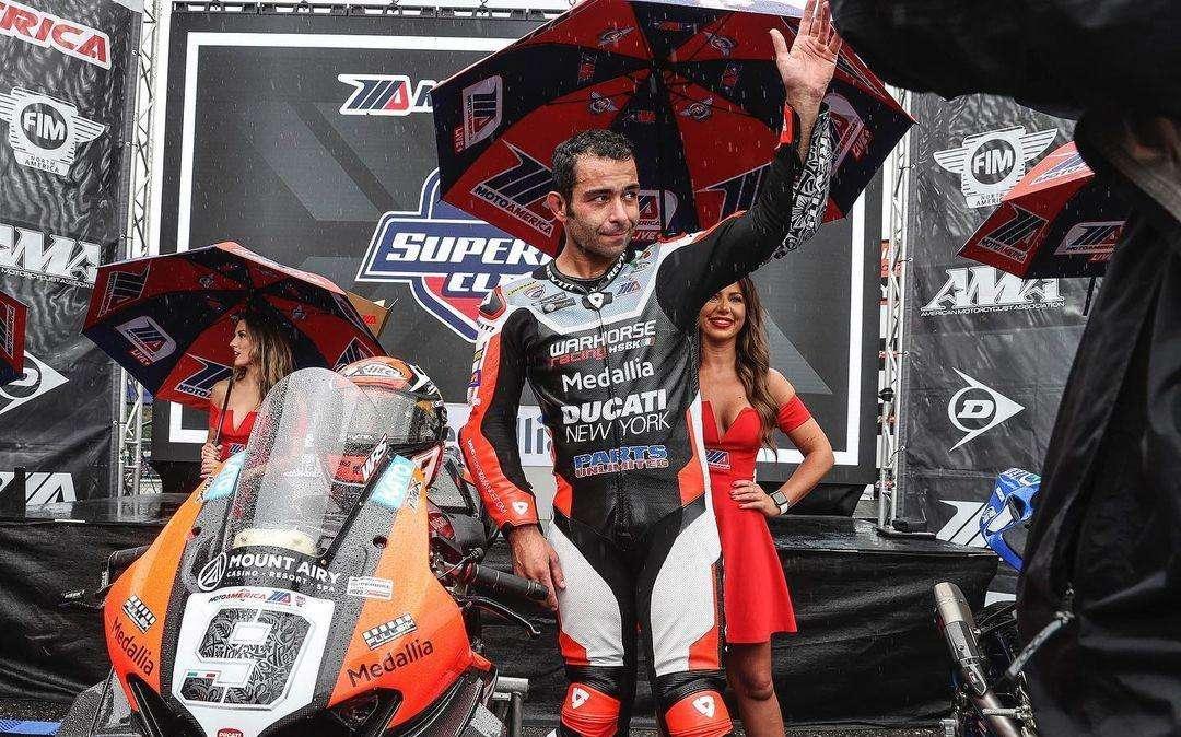 MotoAmerica, Petrux è a una gara dal titolo Superbike - VIDEO