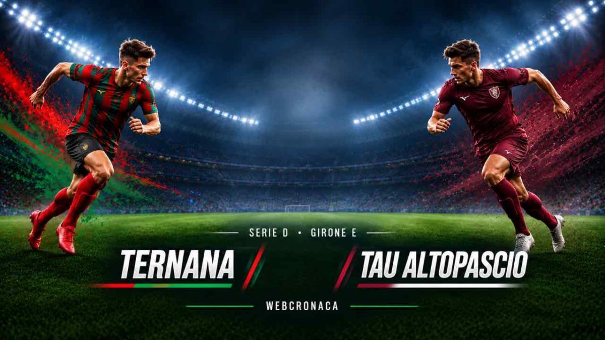 Ternana-Tau Altopascio live