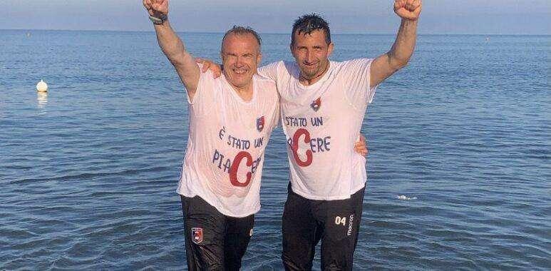 Ternana Time - L'ex Caramelli festeggia la promozione in C del suo Gozzano