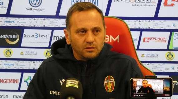 Cavese-Ternana, Gallo in conferenza: "Non molleremo di un millimetro"