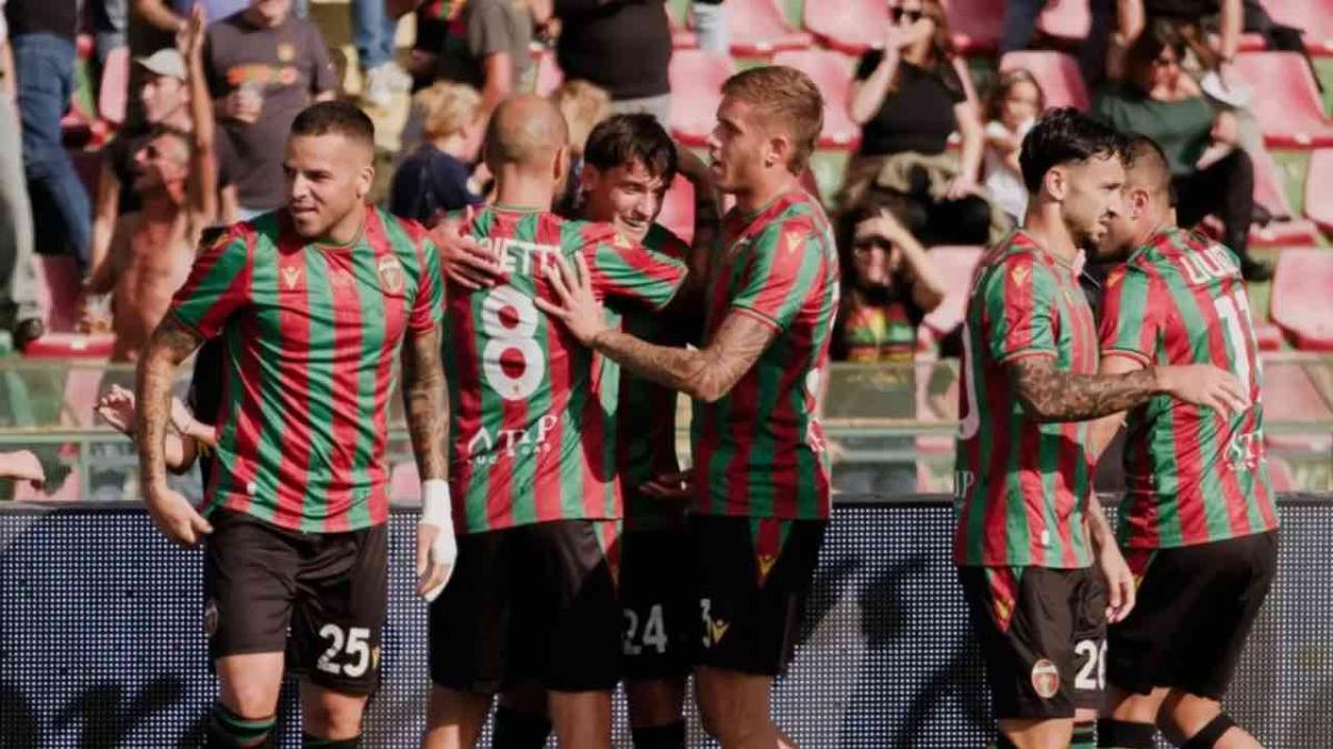 Esultanza Ternana-Siena