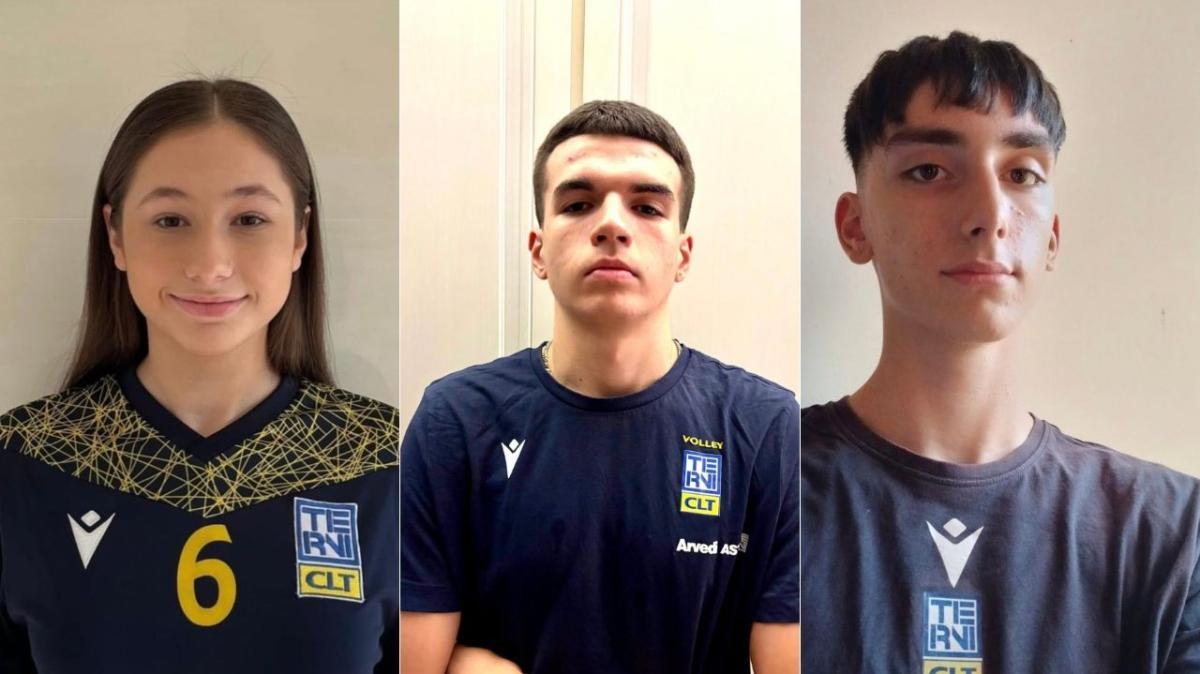 I tre atleti del CLT convocati