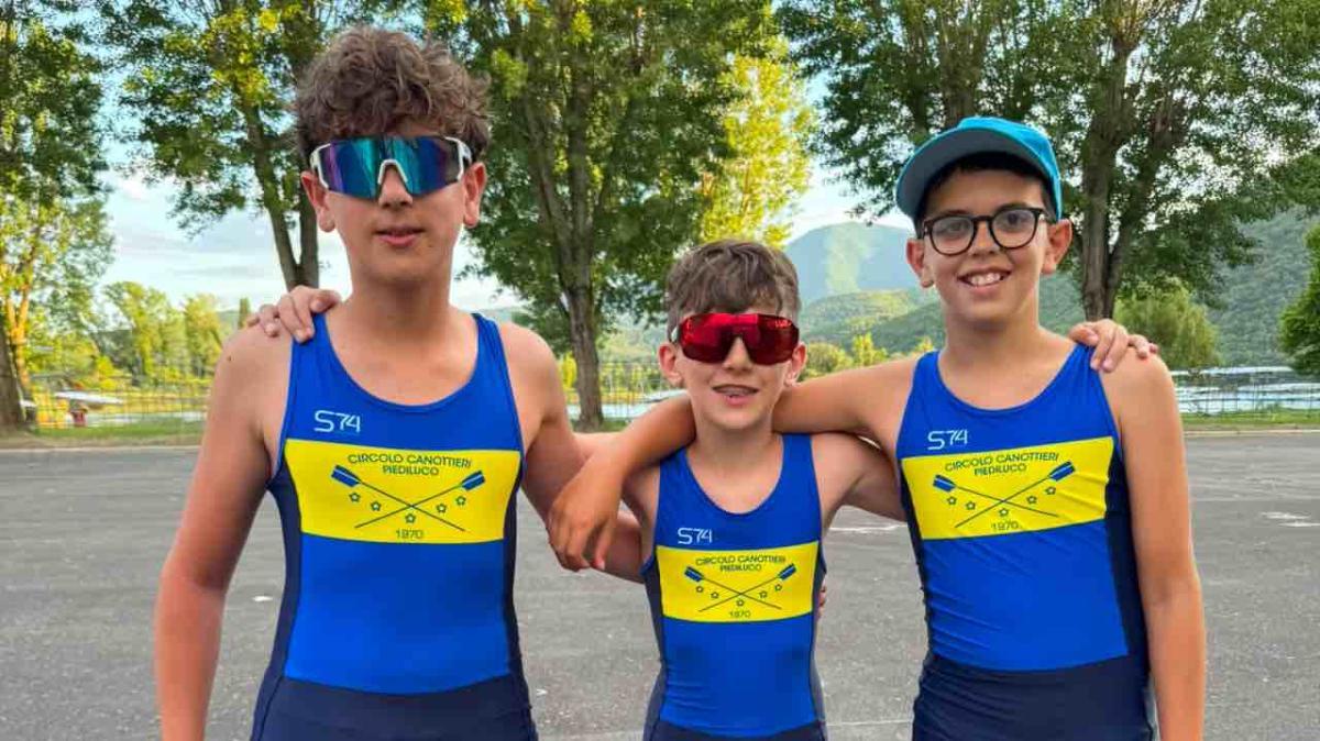 CLT protagonista al Festival dei Giovani: quattro ori e un argento per il canottaggio ternano