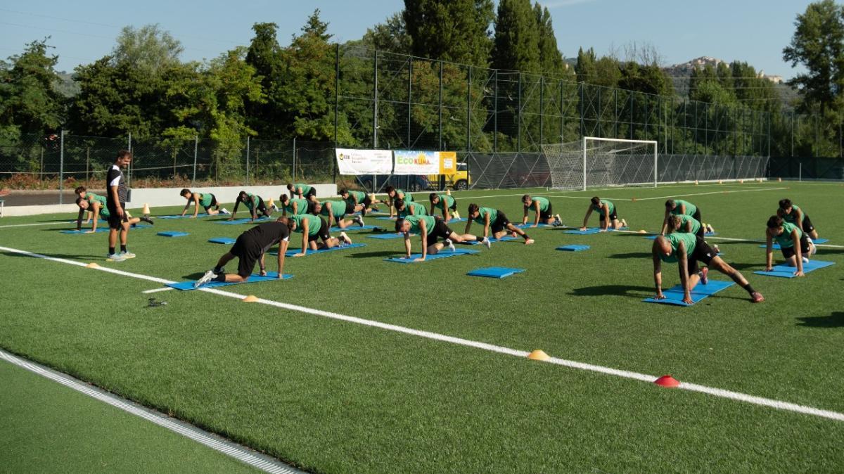 Ternana a lavoro