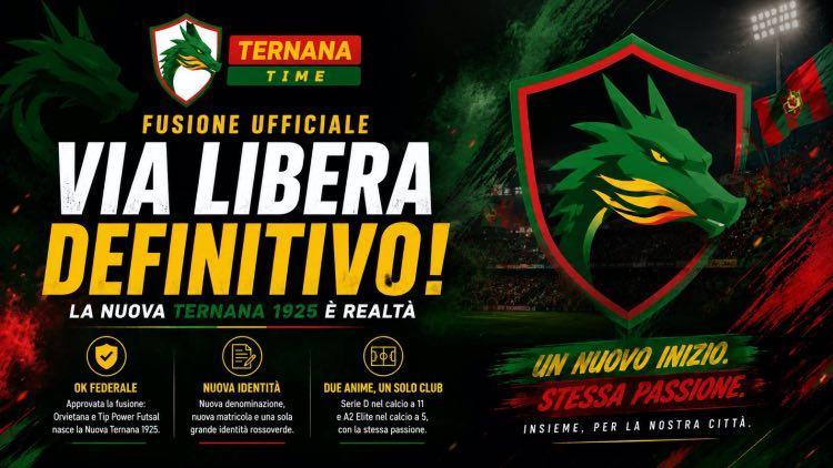 NUOVA TERNANA 1925, C'È LA FIRMA DI MALAGÒ!