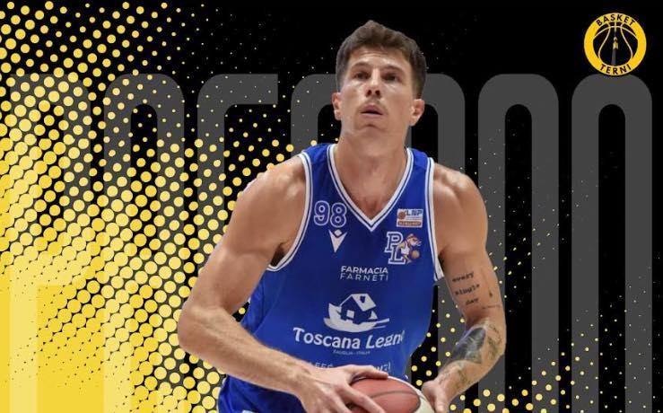 ESSETI BASKET TERNI, INGAGGIATO UN CESTISTA CHE HA GIOCATO SEMPRE IN CATEGORIE SUPERIORI