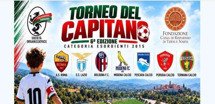 AL VIA OGGI IL " TORNEO DEL CAPITANO" GIUNTO ALLA 6^ EDIZIONE