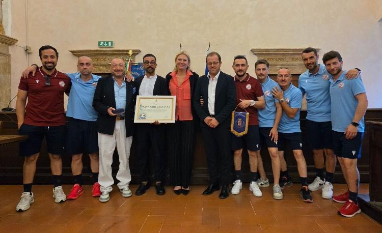 ASD NARNI CALCIO a 5, IL COMUNE NE CELEBRA LA PROMOZIONE IN C1