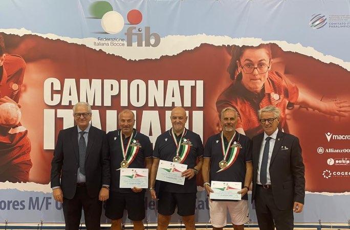 BOCCE, DUE TERNANI CAMPIONI D'ITALIA NELLA RAFFA