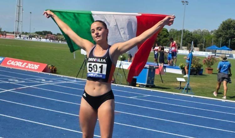 ATLETICA, GIULIA COLARIETI CONVOCATA PER I MONDIALI U.20