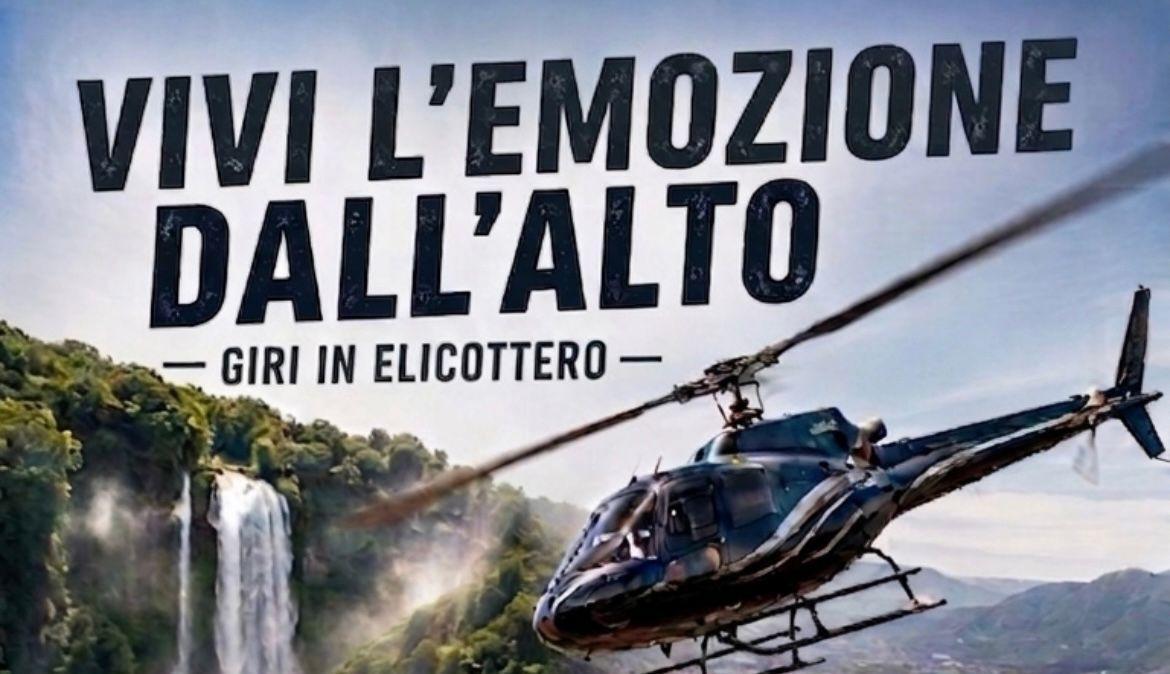 VOLO SOPRA LA CASCATA DELLE MARMORE, APPUNTAMENTO A DOMENICA 24 MAGGIO
