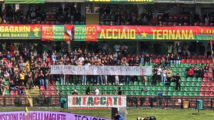 TERNANA IN D, COLLETTIVO CURVA EST CONTRARIO AL "PROGETTO BANDECCHI "
