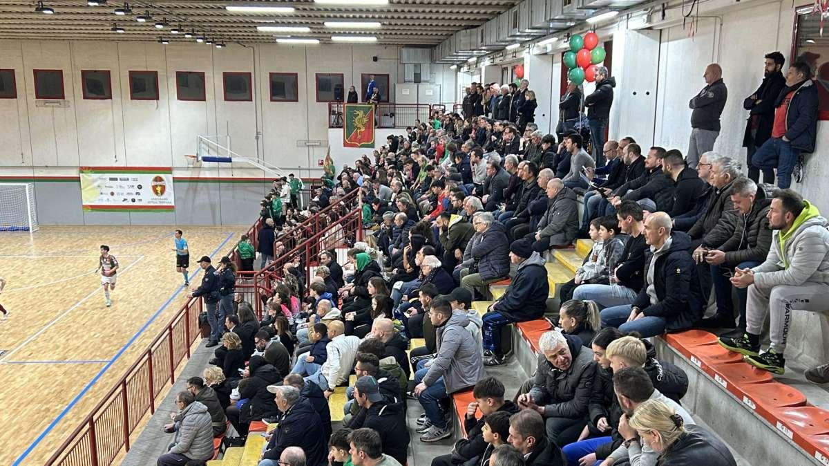Il pubblico del Paladivittorio 