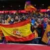 Se desata la tensión antes del partido Valencia-Barcelona: enfrentamientos entre aficionados