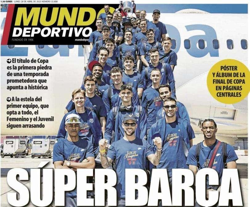 Mundo Deportivo: "Súper Barça"