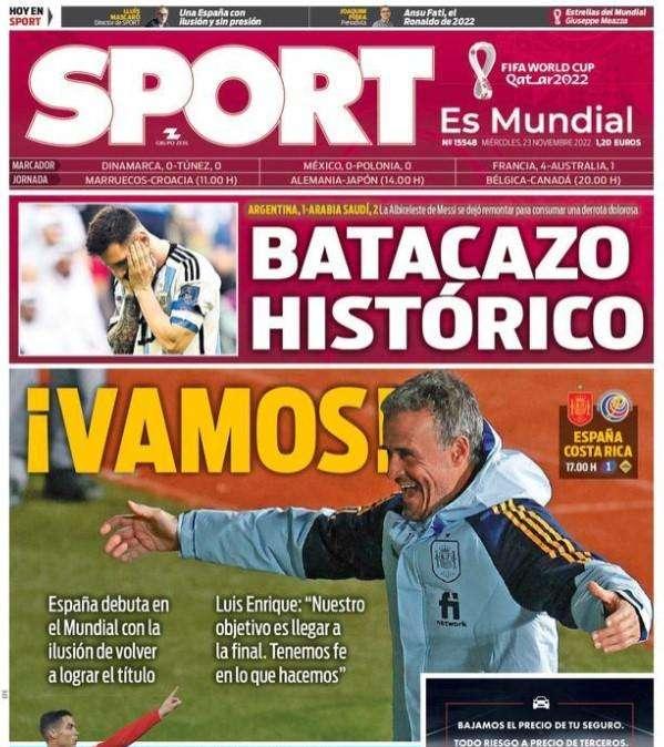 Sport: "¡Vamos!"