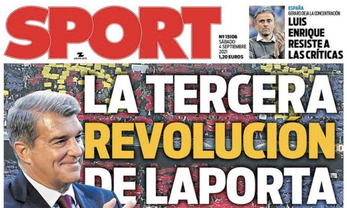 Sport: "La tercera revolución de Laporta"