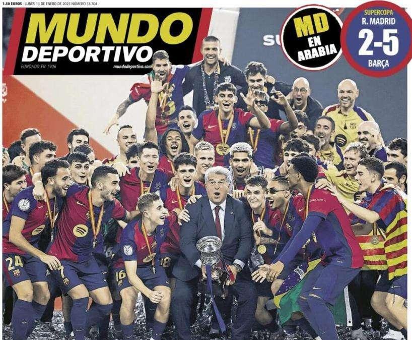 Mundo Deportivo: "Súper manita"