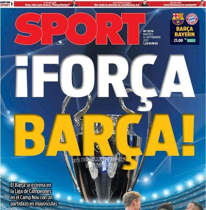 Sport: "Força Barça"