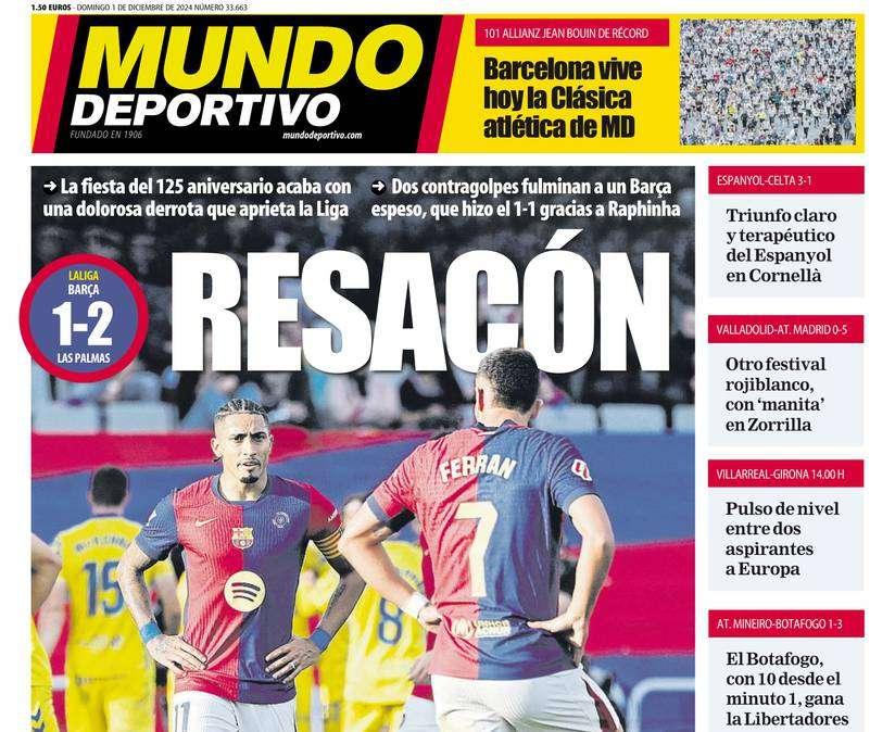 Mundo Deportivo: "Resacòn"