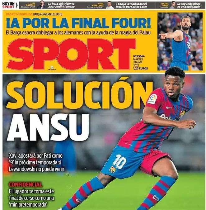 Sport: "Solución Ansu"