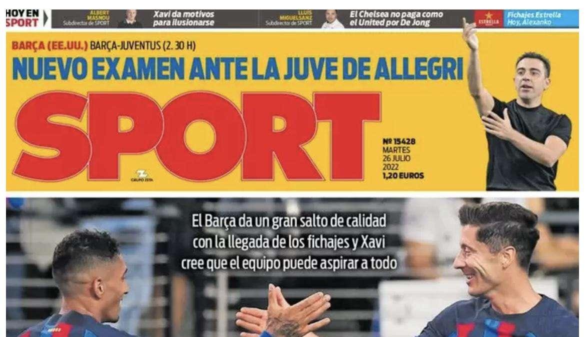 Sport: "Ilusionan"
