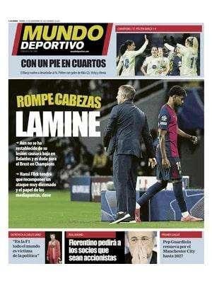 Mundo Deportivo: "Rompecabezas Lamine"