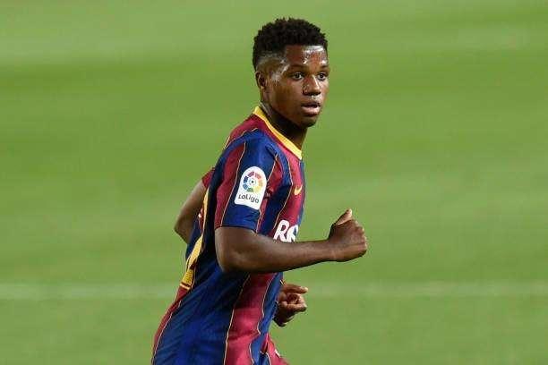 Ansu: "Soy feliz por seguir en este club que tanto quiero"