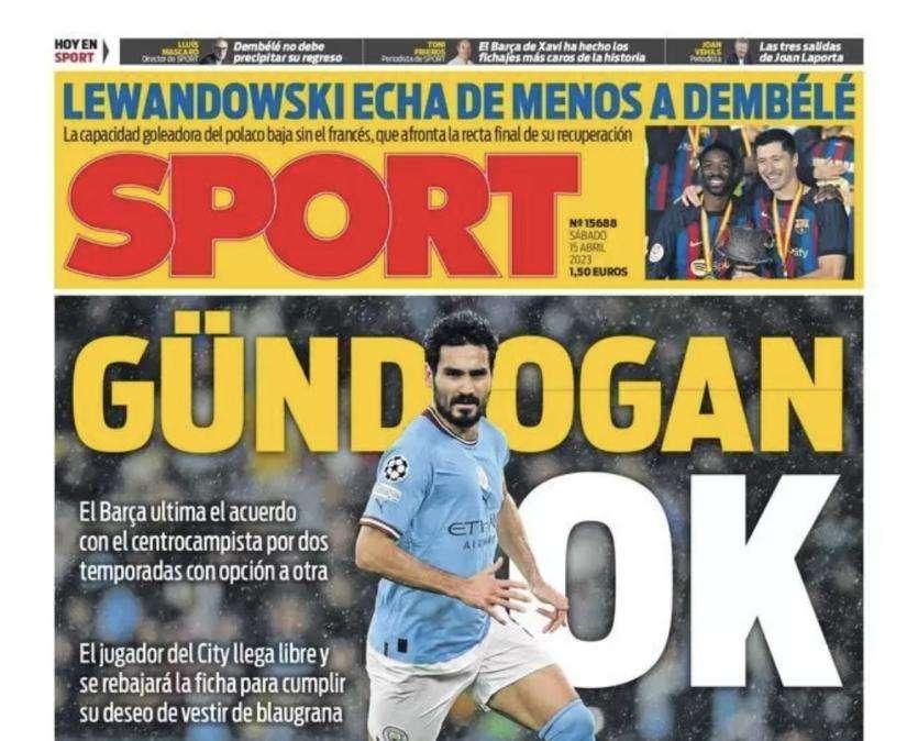 Sport: "Gündogan OK"