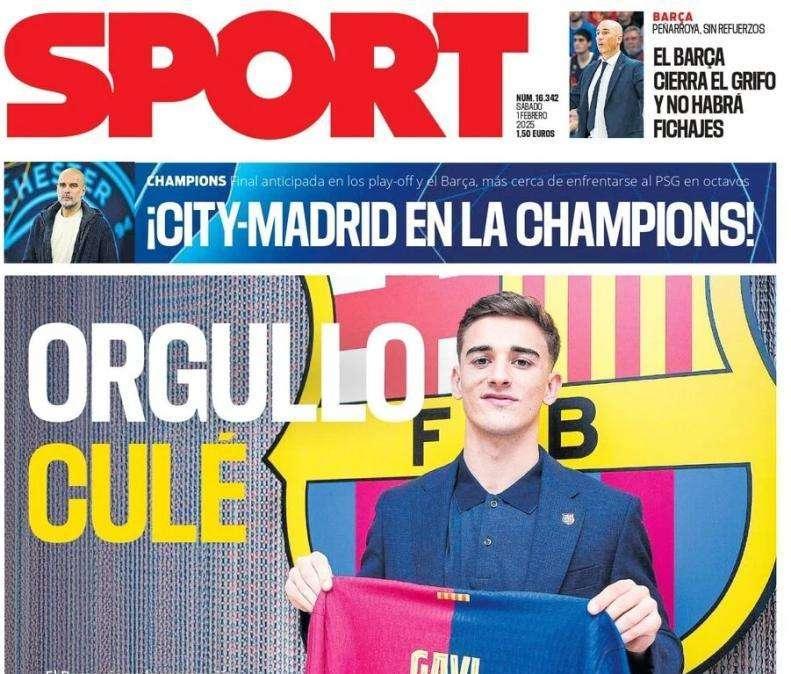 Sport: "Orgullo culé"