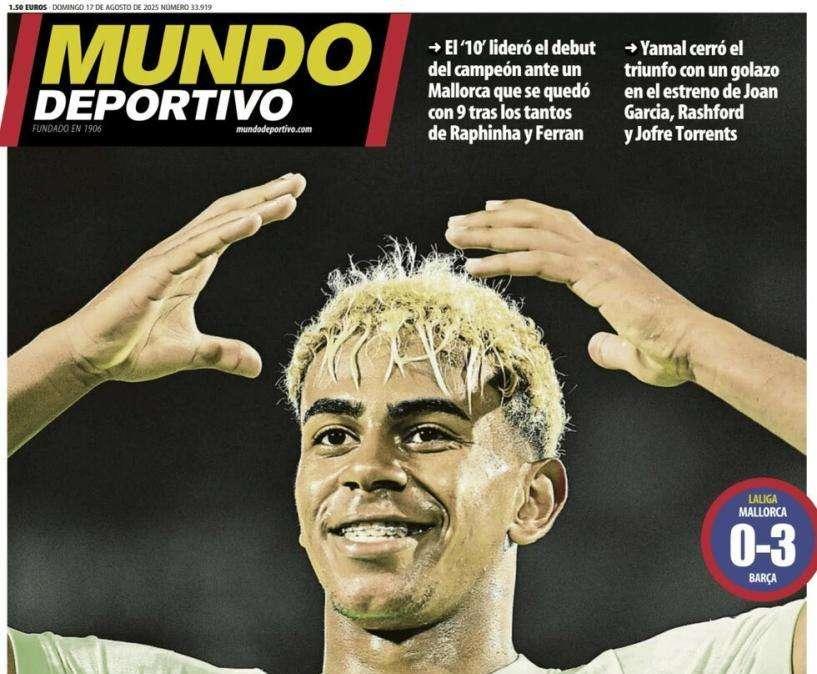Mundo Deportivo: "Mágico Lamine"
