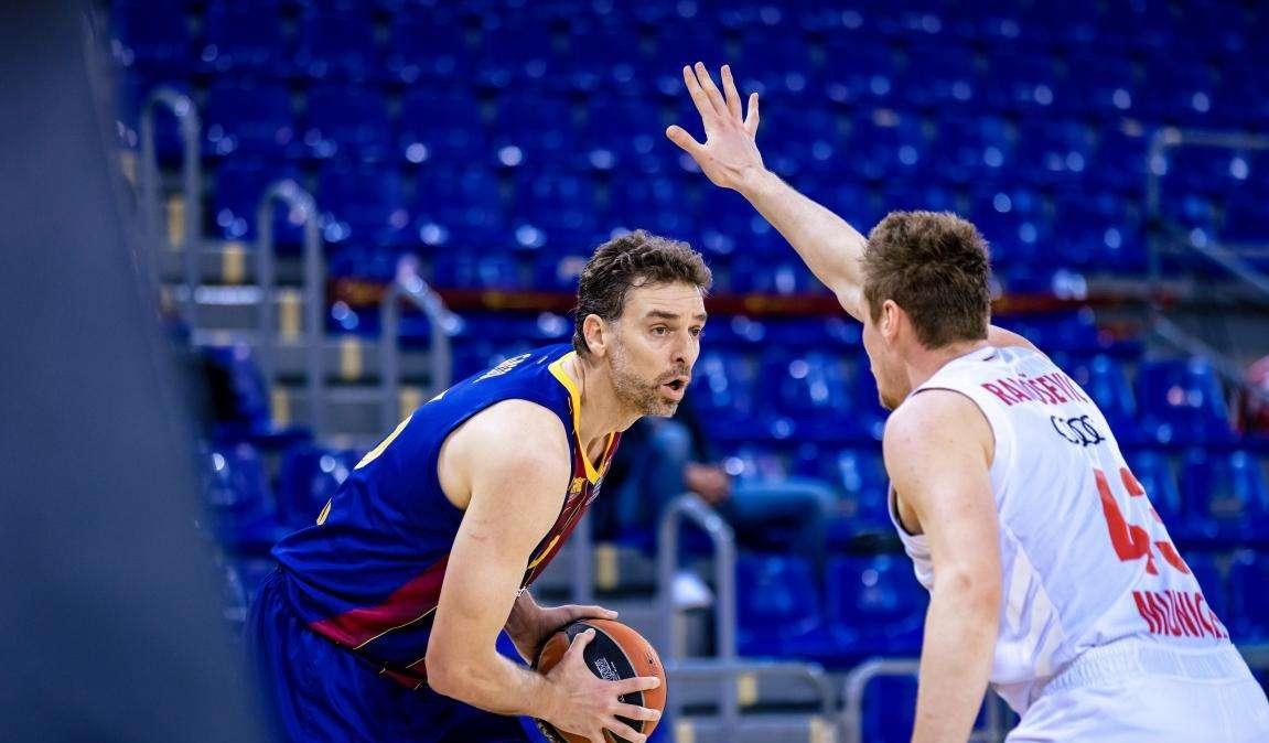 Barça-Bayern (72-82): Pau Gasol vuelve a vestirse de blaugrana