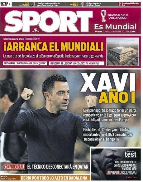 Sport: "Xavi, año I"