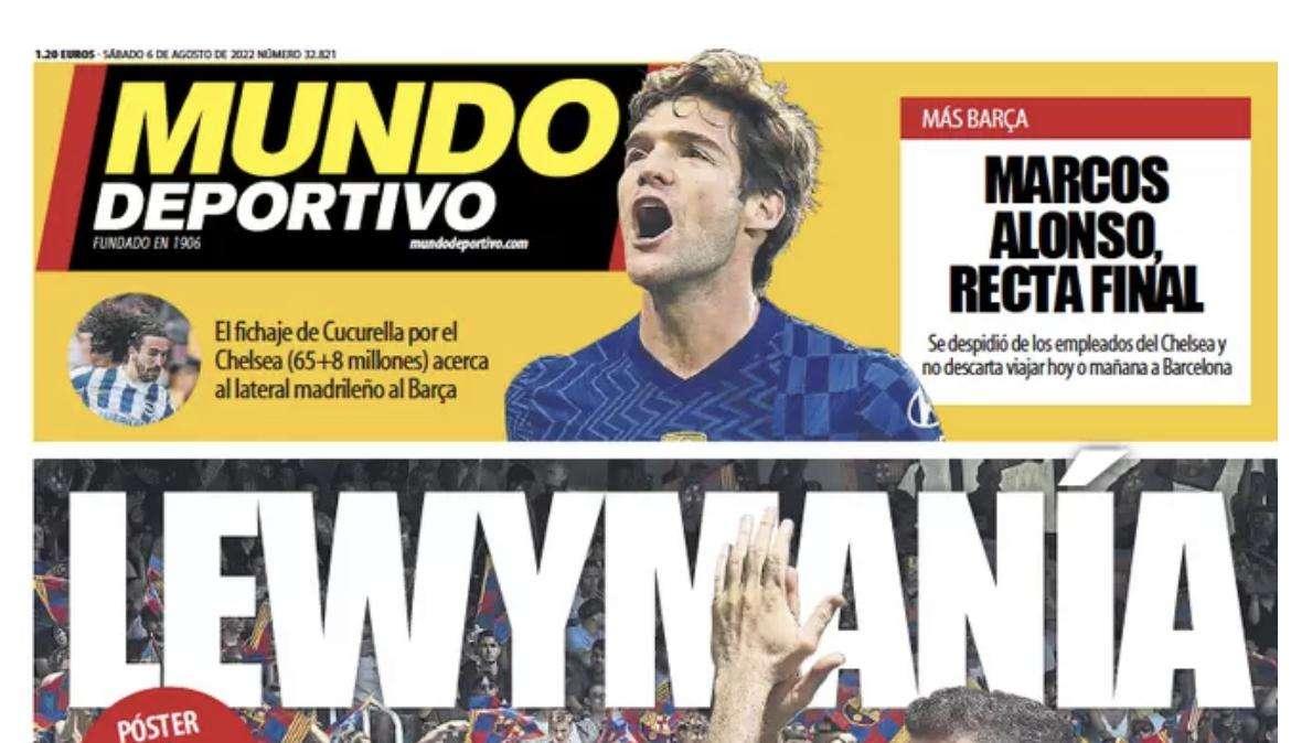 Mundo Deportivo: "Lewymanía"