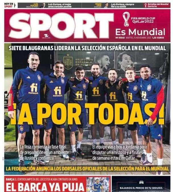 Sport: "A por todas"