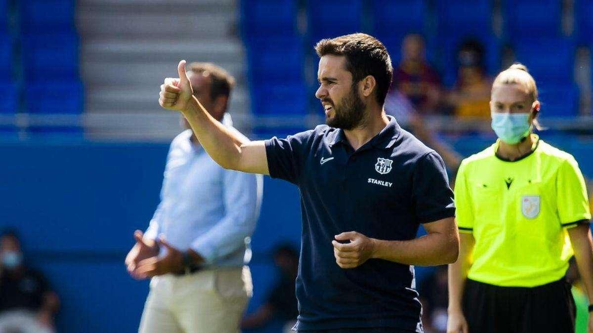 Barça Femenino, Giráldez: "¿Alexia? Lo importante es que vuelva de la mejor manera posible"
