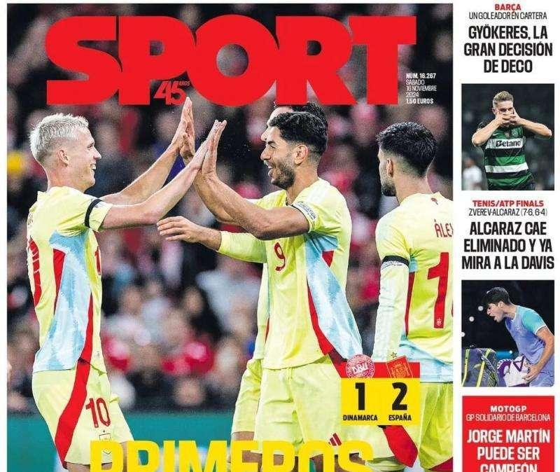 Sport: "Primeros con Casadó"