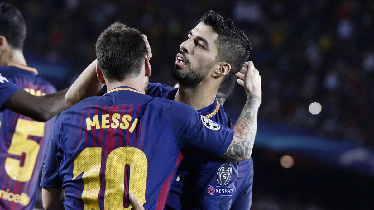 Luis Suárez: "Ojalá Messi se quede en el Barça"