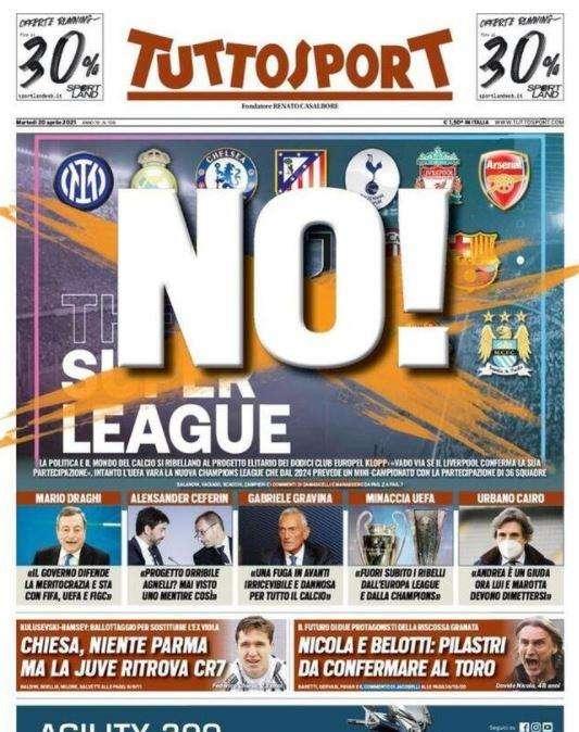 ¡ Los diarios de todo el Mundo preocupados por la SuperLega !