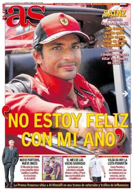 As: "Nueve partidos, nueve onces"