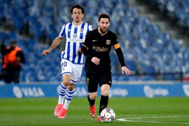 LIVE: Real Sociedad - Barcelona: 1-6 ( Griezmann, Dest, Dest, Messi, Dembélé, Barrenetxea, Messi) 